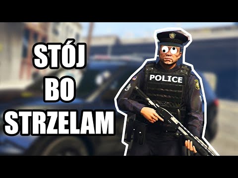 👮‍♂️Policja #2👮‍♂️*🔪Strzelanina!?🔪*