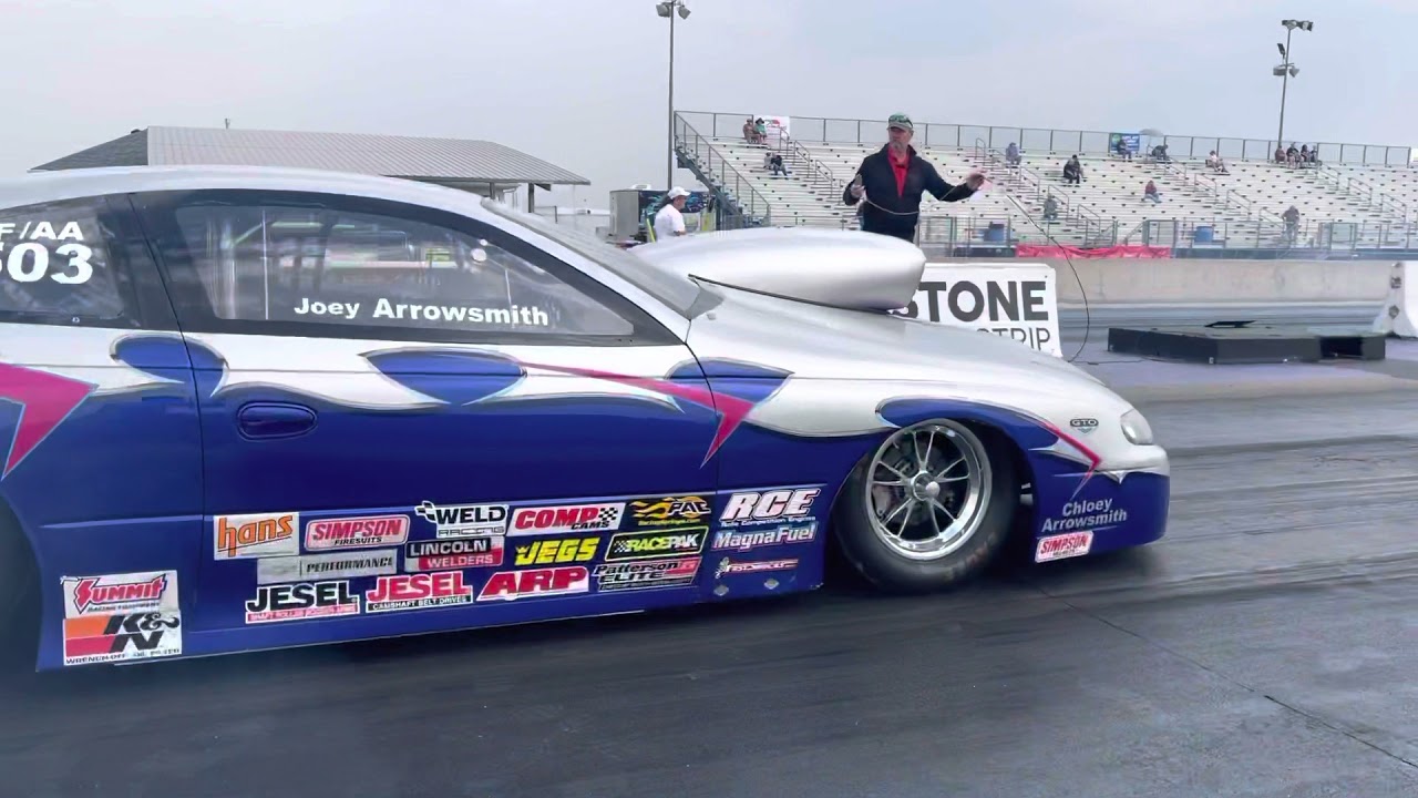 Comp eliminator at Yellowstone Dragstip
