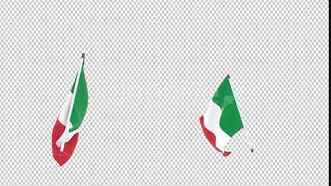 Flag Transition - Italy | Motion Graphics - Envato elements