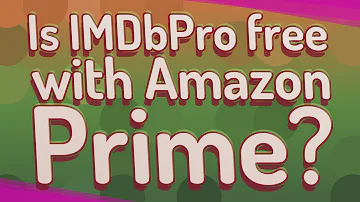 Is IMDbPro included with Amazon Prime?