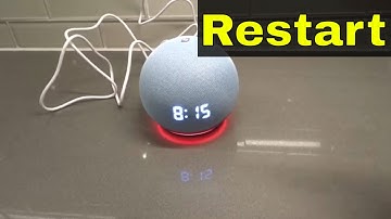 How To Restart An Echo Dot-Easy Tutorial