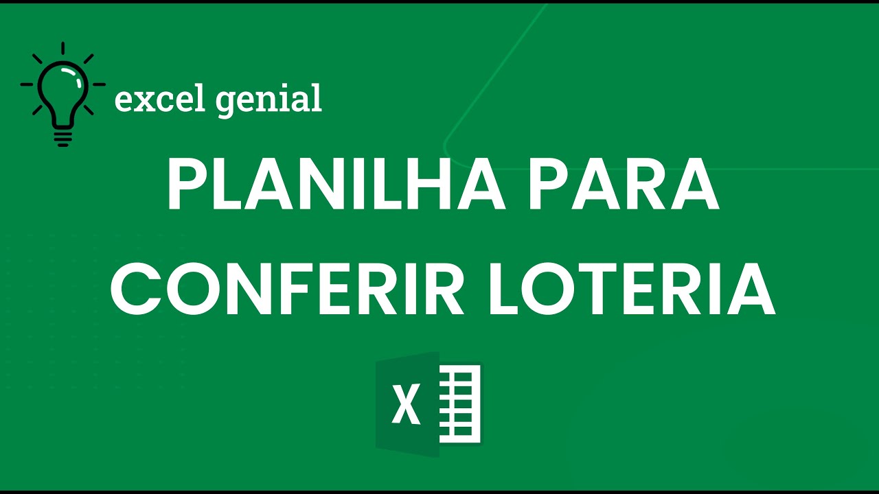 Planilha Loteria - Excel Genial