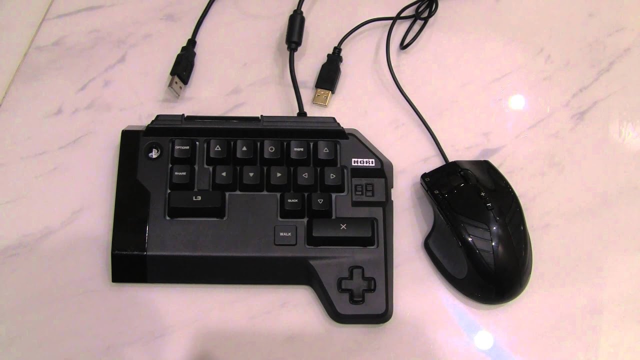 Unboxing - Hori TAC Pro - Clavier/Souris pour PS4