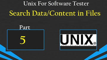 Unix : For Software Testers-Day 5 : Search Command