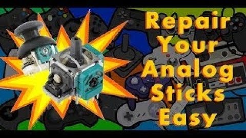 How To Fix Sticky or Broken Analog Sticks - Stick Drift Solution - Xbox One Controller