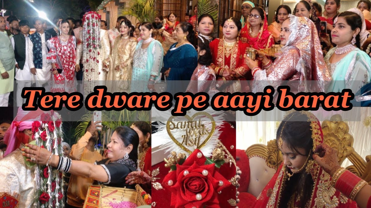 Finally NIKKAH ho gyi ❤️| SHAADI ki RASME 😍| Barat vlog part -2 | #samreengallery #vlog #wedding