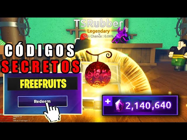 Códigos Ativos Fruit Battlegrounds (Dezembro 2023)