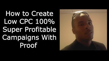How to Create Low CPC 100% Super Profitable Campaigns With Proof And Free Training- Taboola Adsense
