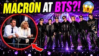 Macron Joins BTS ARIRANG Concert in Paris — A Historic Night! 🇫🇷💜 screenshot 2