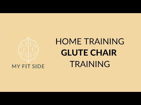 Fitness GLUTE CHAIR TRAINING | Home Training with MY FIT SIDE