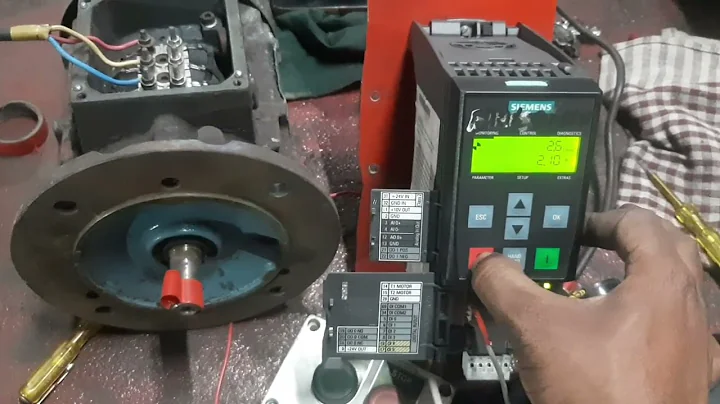 Siemens G120c drive in remote operation mode and potentiometer
