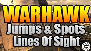 Call of Duty Ghosts: Warhawk! Jump Spots & Lines Of Sight - (COD Ghosts Jumps & Spots)