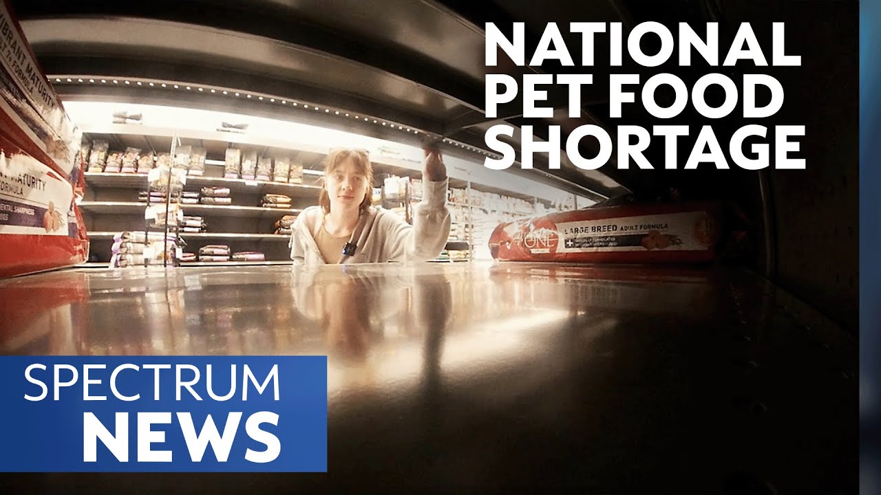 Pet Food Supply Chain Shortage Impacting Industry Nationwide | Spectrum News