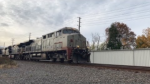 RARE: NS 212 @ Cranford, NJ with NS #4118 (Primer Cab AC44C6M) leading