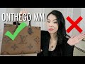 LOUIS VUITTON ONTHEGO MM | Why I'm Not Keeping it & First Impression Review | FashionablyAMY