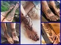 25 Beautiful Mehndi Designs for Legs  -  New Mehndi Tattoo Designs Ideas