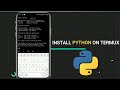 How To Install Python In Termux | Hindi | 2022