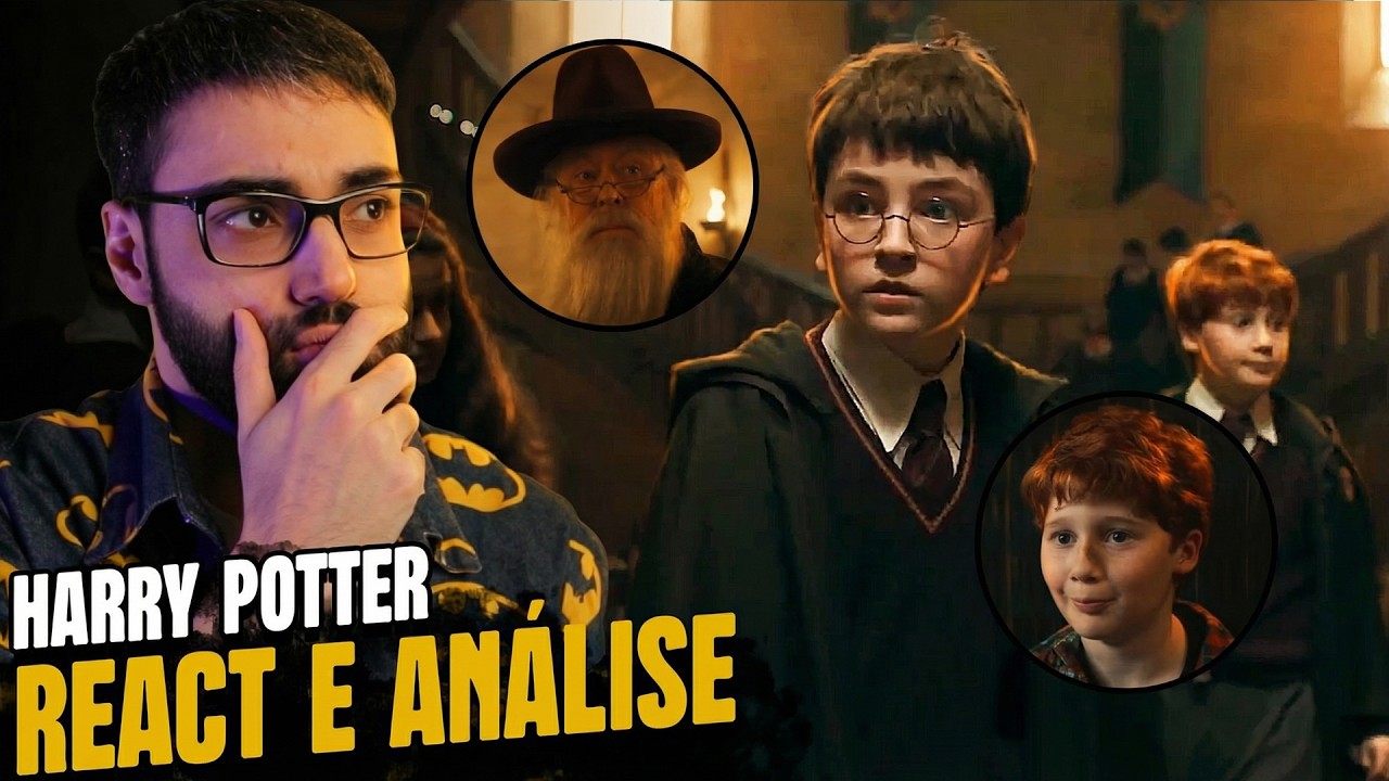 FICOU BOM MESMO? HARRY POTTER HBO TRAILER ANÁLISE COMPLETA e REAÇÃO