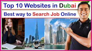 Top 10 Website to Search job online | Find job online in Dubai | High Paying job | UAE job Website