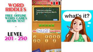 Word Riddles Level 201 - 250 Walkthrough screenshot 5