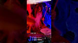 Krampus Plays Metallica for Halloween #shorts #metallica #drumcover