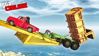 картинка: СКОЛЬЗКИЙ ЗВЕЗДЕЦ С ТРОЛЛИНГОМ.. 2 ЧАСА АДА НА ЛЬДУ! GTA 5 ONLINE (ГТА 5 ГОНКИ)