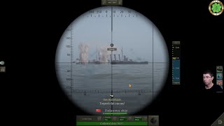 UBOAT Large Convoy With Cruisers Gets Obliterated