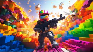 Pixel Warfare | Пытаюсь Уничтожить Команду Противника На Их Базе! Я Занял Второе Место В Матче!