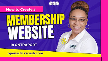 Need a Membership Site? Build One In ONTRAPORT In ONE Day, Watch the Step-by-Step Process Part 1