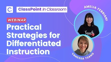 Practical Strategies for Differentiated Instruction: Live Webinar