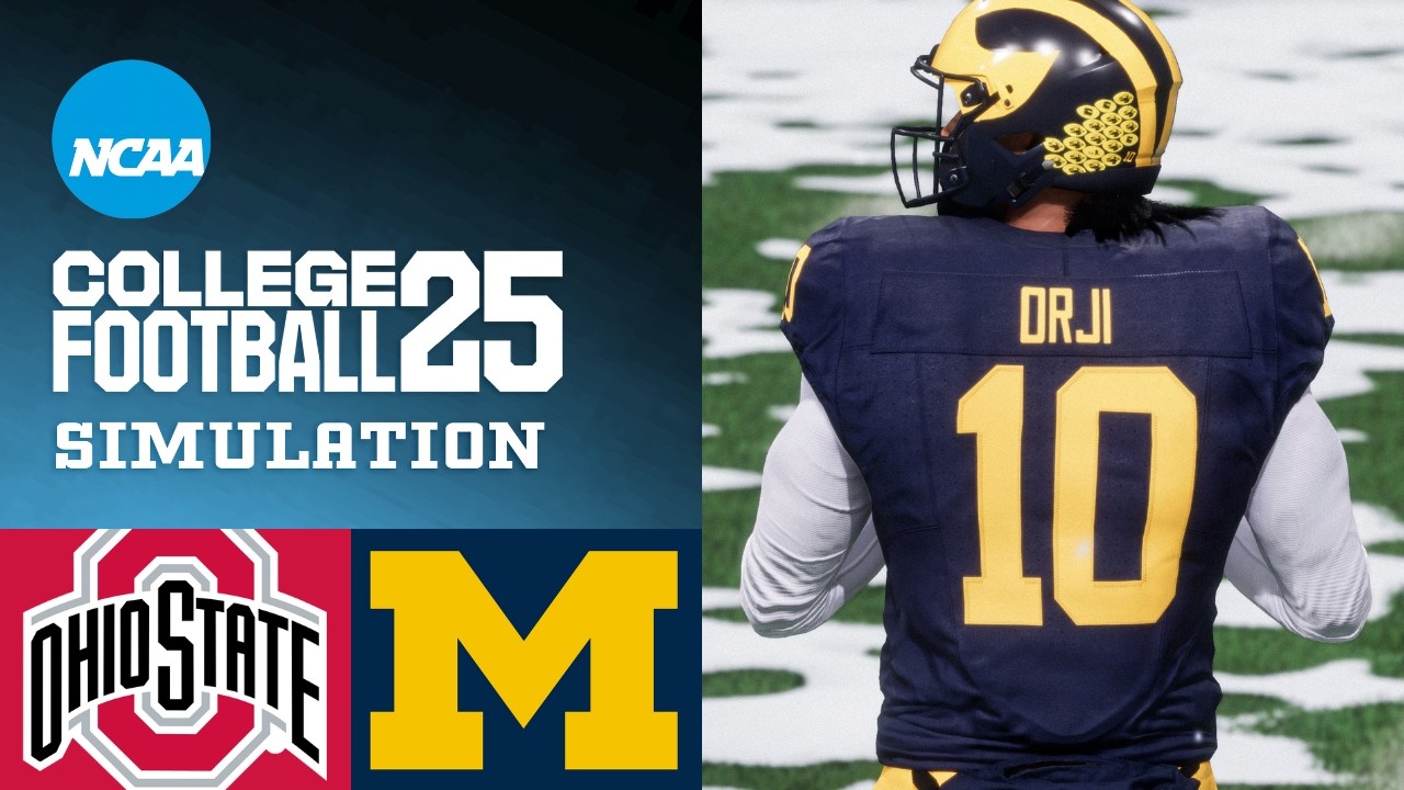 Ohio State vs. Michigan Simulation | College Football 25 Gameplay - YouTube