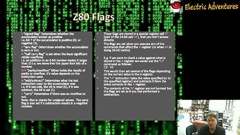 Lets Make A Retro Game - Episode 6 - Z80 Loops, Conditions and Bits
