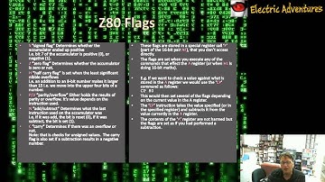 Lets Make A Retro Game - Episode 6 - Z80 Loops, Conditions and Bits