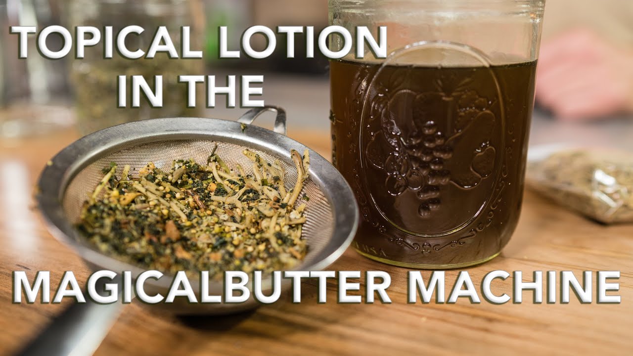 Topical Lotion in the MagicalButter Machine Bob Linde (AHG) Season 1 Episode 6
