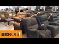 BIG LOTS FURNITURE SOFAS COUCHES ARMCHAIRS CHAIRS HOME DECOR SHOP WITH ME SHOPPING STORE WALK 4K