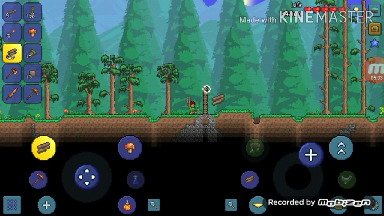 Terraria playthrough part 1 - YouTube