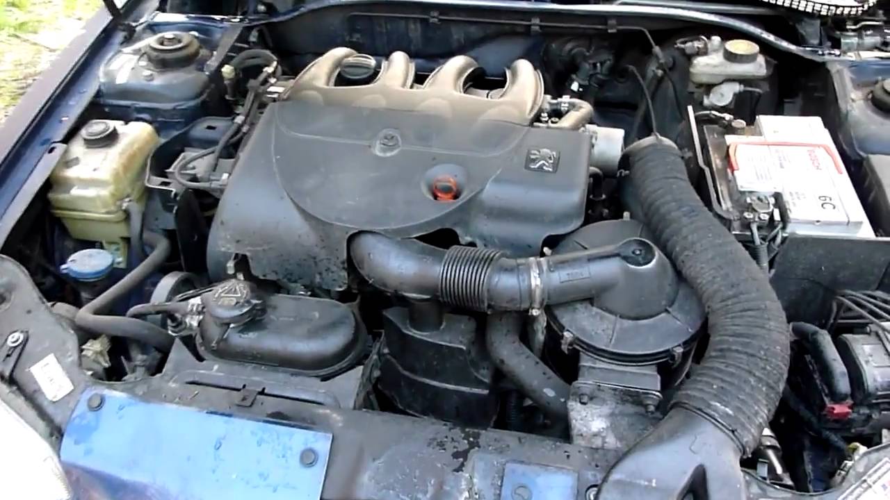 Peugeot 306 19 Diesel Engine Start And Sound HD 720p YouTube