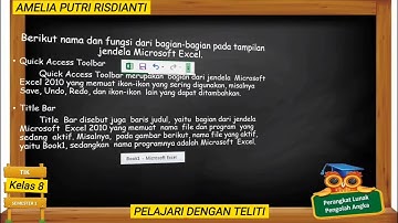 Mengenal perangkat lunak pengolah angka