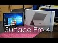 Microsoft Surface Pro 4 Unboxing & Overview (Retail Unit)