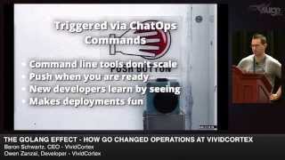 Surge 2014: Baron Schwartz | The Golang Effect - How Go Changed Operations at VividCortex