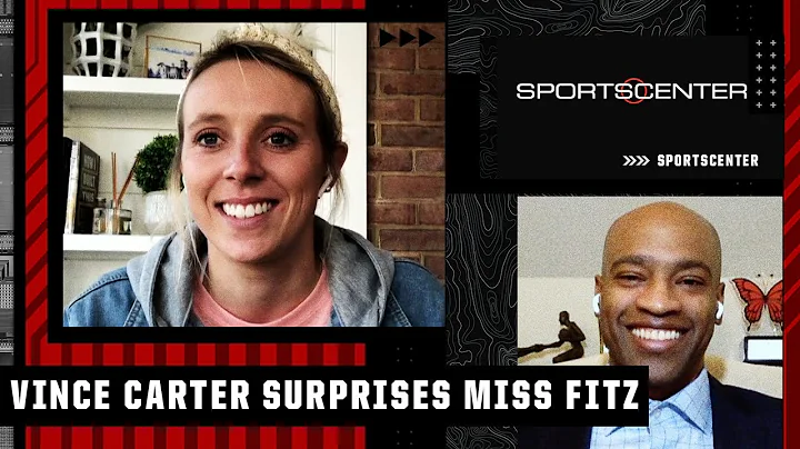 Vince Carter surprises Miss Fitz, a teacher that s...