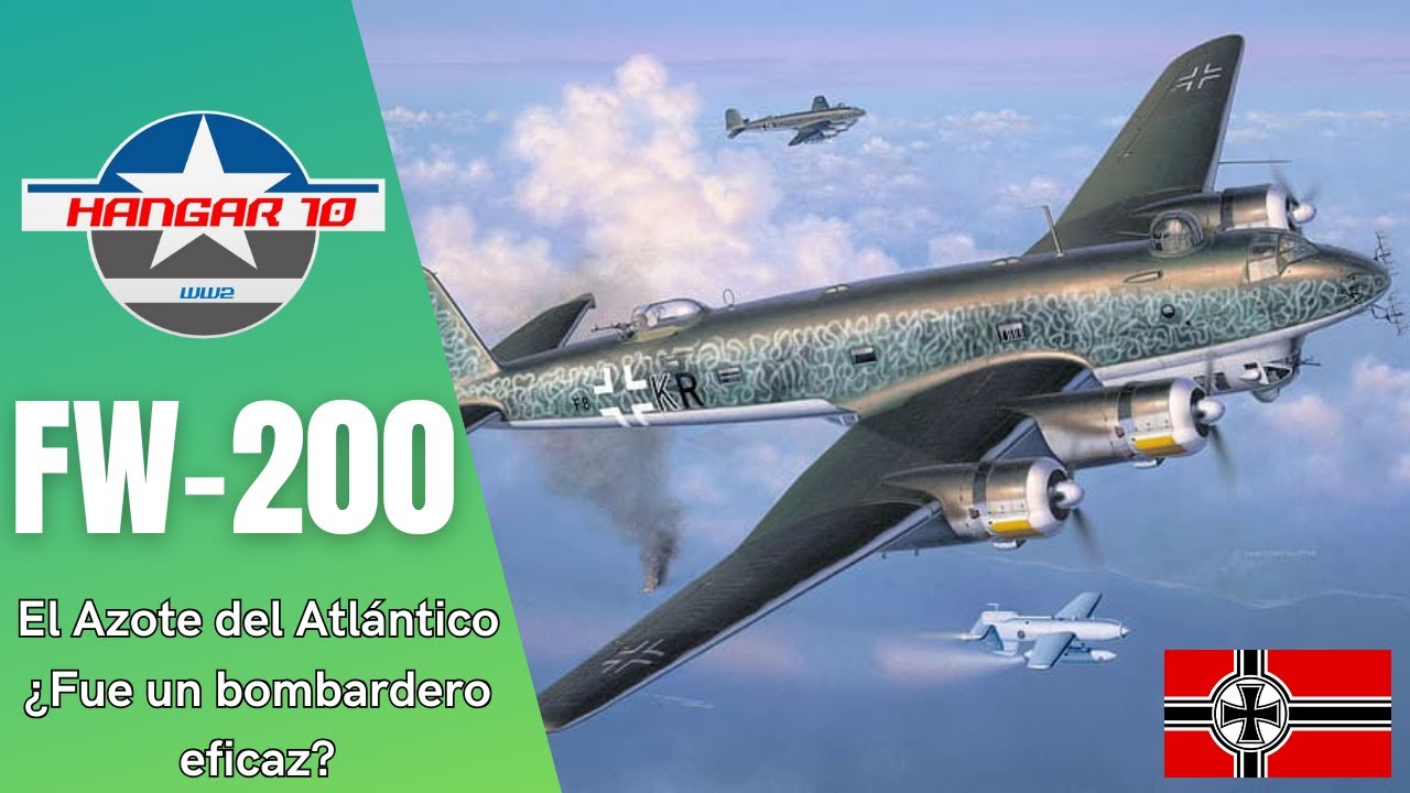 Focke-Wulf Fw 200 | El Azote del Atlántico ¿Fue un bombardero eficaz?