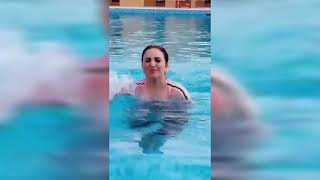 Hareem Shah New Video In Swimming Pool Halreem Shsh Viral Video