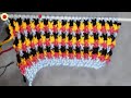 Multi Colour Sweater design / pattern for Beginners | @happywoolknit