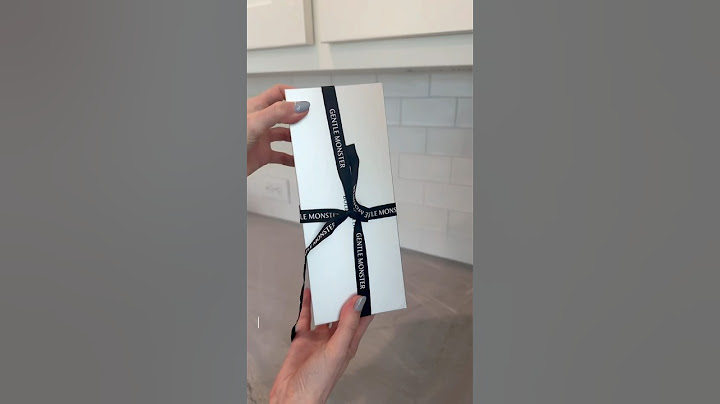 Unbox my new @gentlemonsterofficial sunglasses with me! #unboxing #koreanfashion #gentlemonster