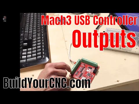 Mach3 USB Controller Output Terminals