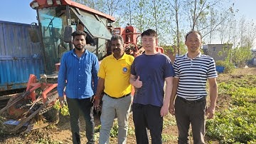 How does Peanut Harvester Machine Work? Efficient Groundnut Harvesting Machine for Sale #groundnut