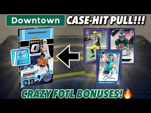 RARE DOWNTOWN PULL!!!? A+ BONUSES! | 2021 Panini Donruss Optic Football FOTL Hobby Box Review