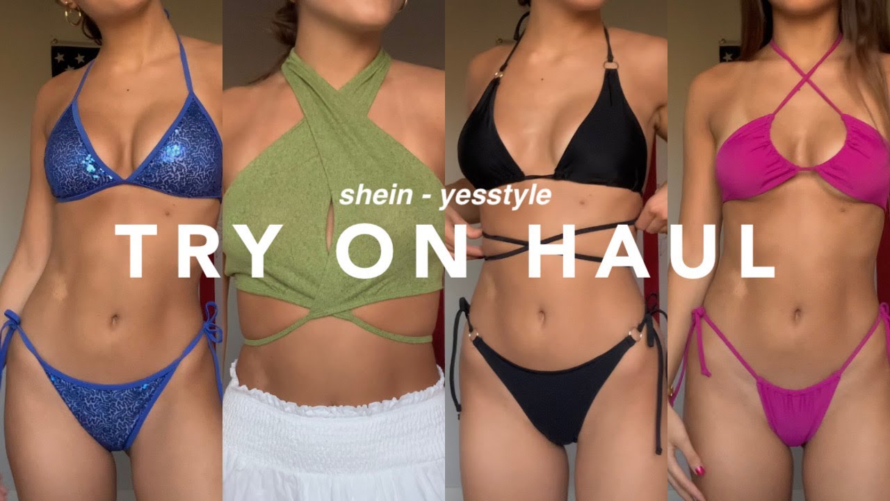 TRY ON HAUL SHEIN & YESSTYLE | final verano 2022 🌺 | @carla.bevi - YouTube