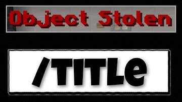 /Title Command Basics